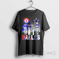 Officials Sports Dallas Rangers Rodriguez Cowboys E - Adult & Kids T-Shirts, Sweatshirts & Hoodies apparel design preview 1