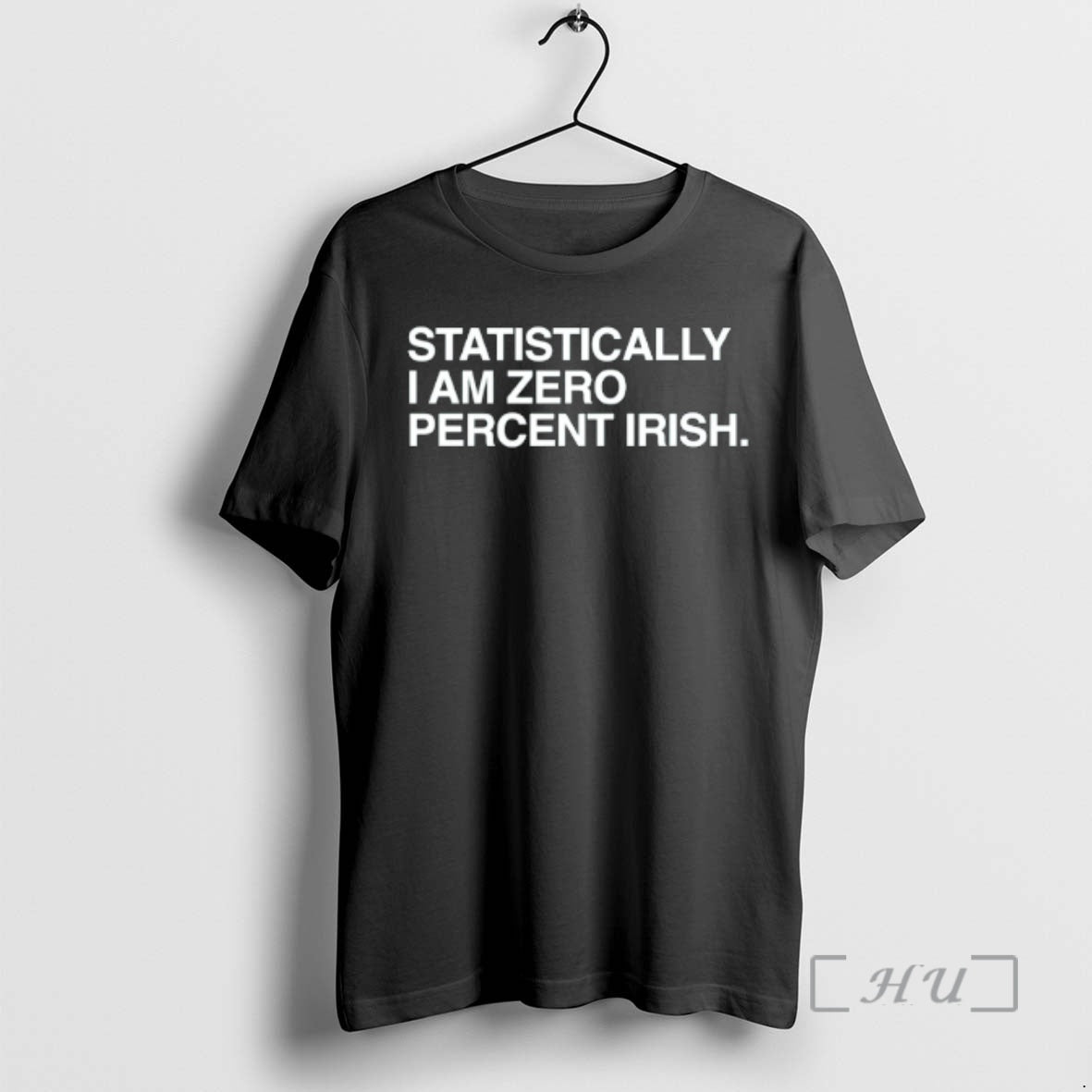 Officials Statistically I Am Zero Percent Irish St - Adult & Kids T-Shirts, Sweatshirts & Hoodies apparel design preview 1