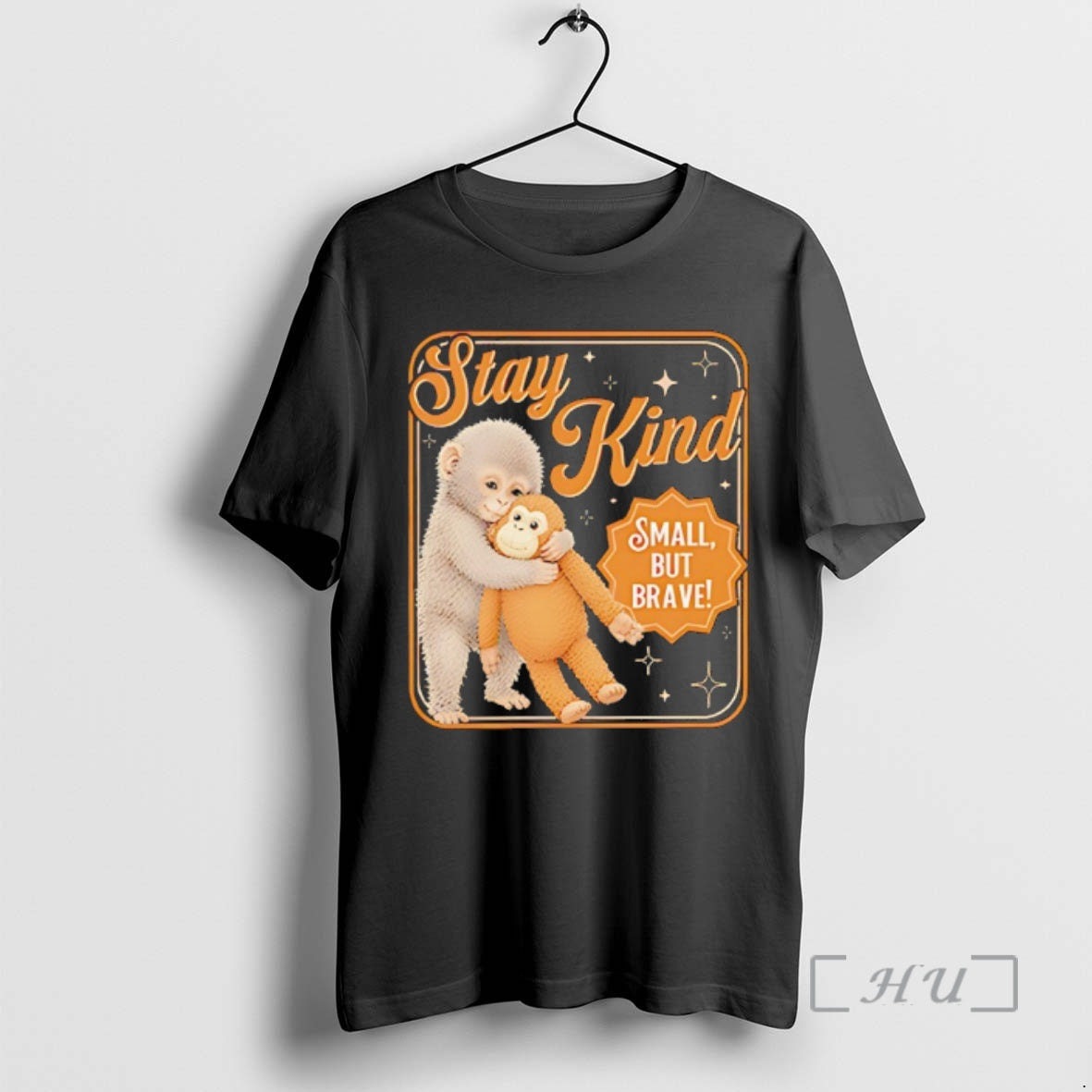 Officials Stay Kind Small But Brave Punch Monkey - Adult & Kids T-Shirts, Sweatshirts & Hoodies apparel design preview 1