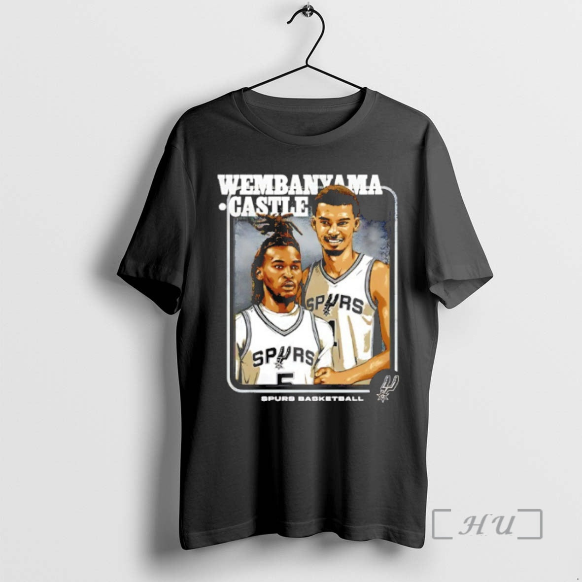 Officials Step Brothers Victor Wembanyama And Stephon - Adult & Kids T-Shirts, Sweatshirts & Hoodies apparel design preview 1