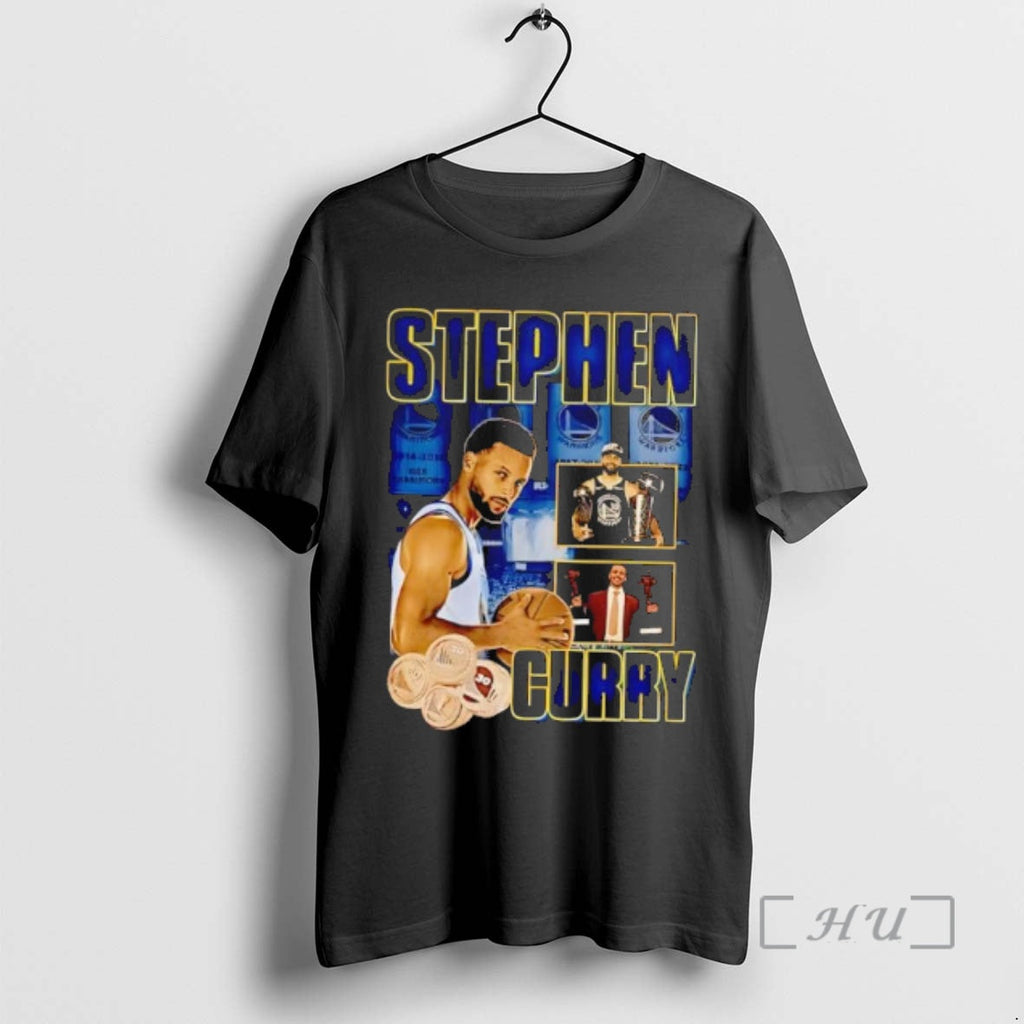 Officials Stephen Curry Warriors Champion Four Rings - Adult & Kids T-Shirts, Sweatshirts & Hoodies apparel design preview 1