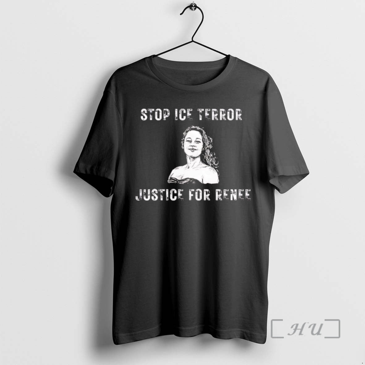 Officials Stop Ice Terror Justice Renee Nicole Good - Adult & Kids T-Shirts, Sweatshirts & Hoodies apparel design preview 1