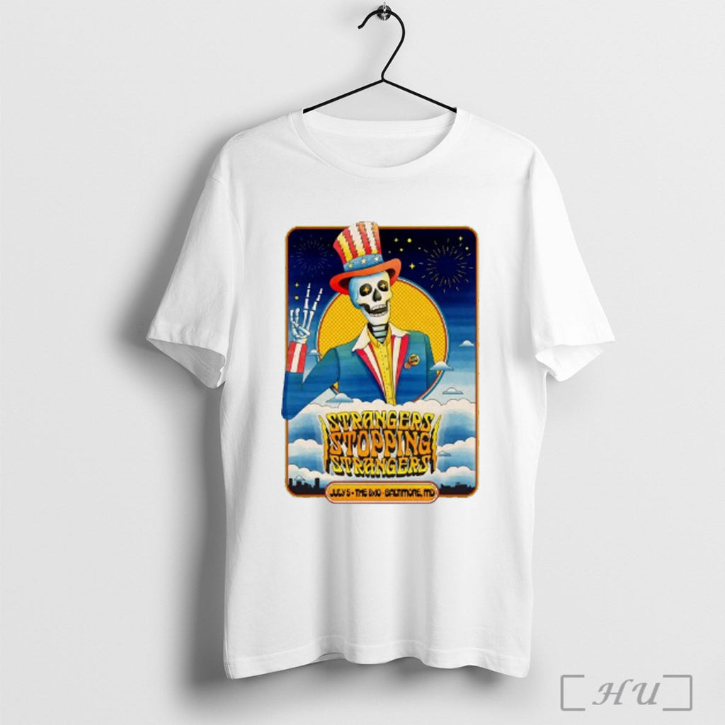 Officials Strangers Stopping July 5 2025 The 8x10 In - Adult & Kids T-Shirts, Sweatshirts & Hoodies apparel design preview 1