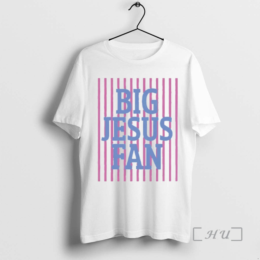 Officials Striped Big Jesus Preppy Christian - Adult & Kids T-Shirts, Sweatshirts & Hoodies apparel design preview 1