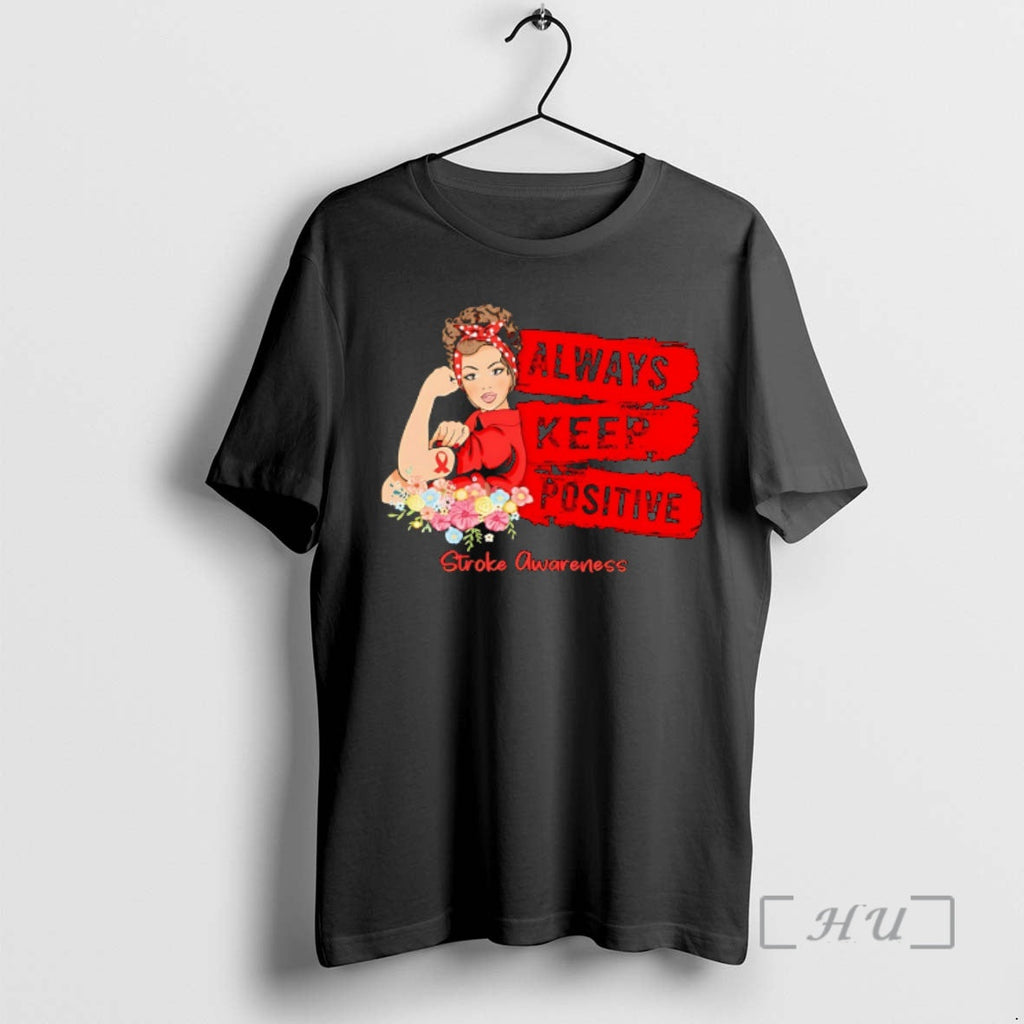 Officials Strong Girl Gadan Always Keep Positive - Adult & Kids T-Shirts, Sweatshirts & Hoodies apparel design preview 1