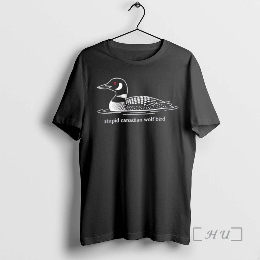 Officials Stupid Canadian Wolf Bird Loon Humor - Adult & Kids T-Shirts, Sweatshirts & Hoodies apparel design preview 1