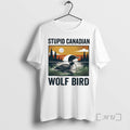 Officials Stupid Canadian Wolf Bird Common Loon - Adult & Kids T-Shirts, Sweatshirts & Hoodies apparel design preview 1
