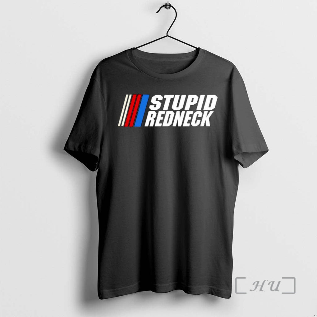 Officials Stupid Redneck Nascar Parody Ornaments - Adult & Kids T-Shirts, Sweatshirts & Hoodies apparel design preview 1