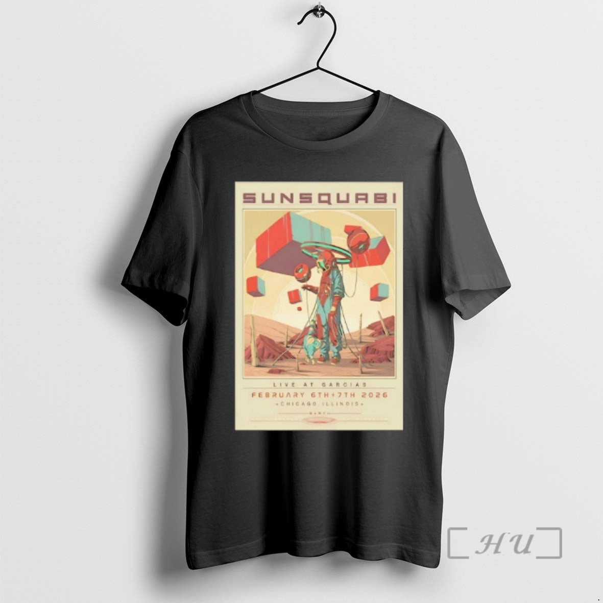 Officials Sunsquabi Live Garcias February 6th 7 Th - Adult & Kids T-Shirts, Sweatshirts & Hoodies apparel design preview 1