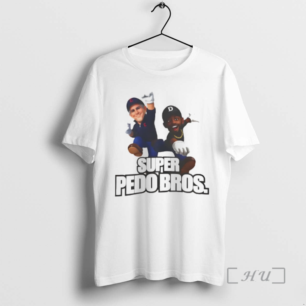 Officials Super Pedo Bros Epstein Diddy Retro Satire - Adult & Kids T-Shirts, Sweatshirts & Hoodies apparel design preview 1
