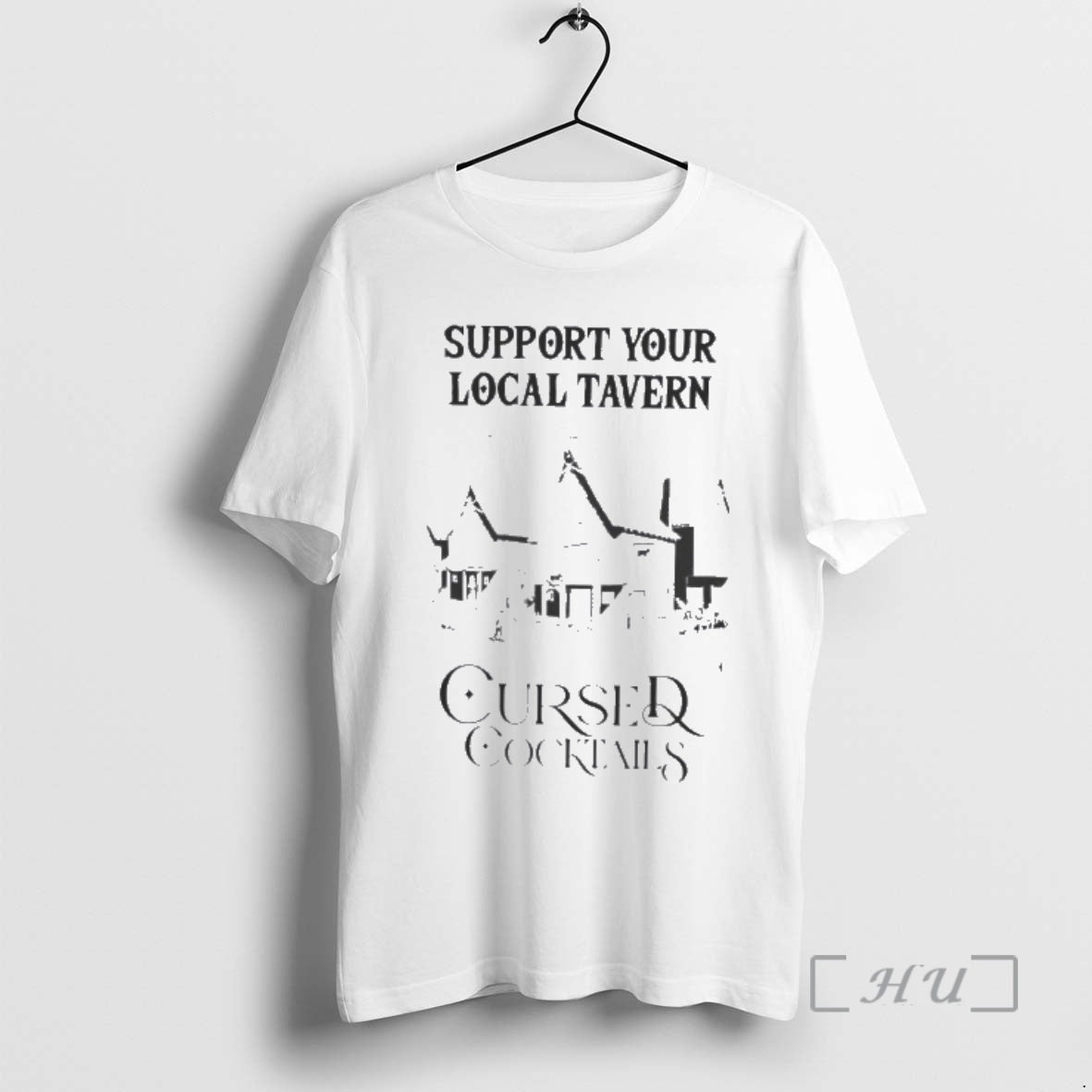 Officials Support Your Local Tavern Cursed Cocktails - Adult & Kids T-Shirts, Sweatshirts & Hoodies apparel design preview 1