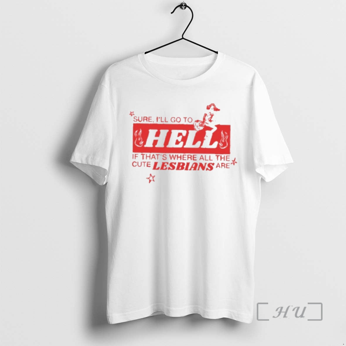 Officials Sure Ill Go Hell If Thats Where All Cute - Adult & Kids T-Shirts, Sweatshirts & Hoodies apparel design preview 1