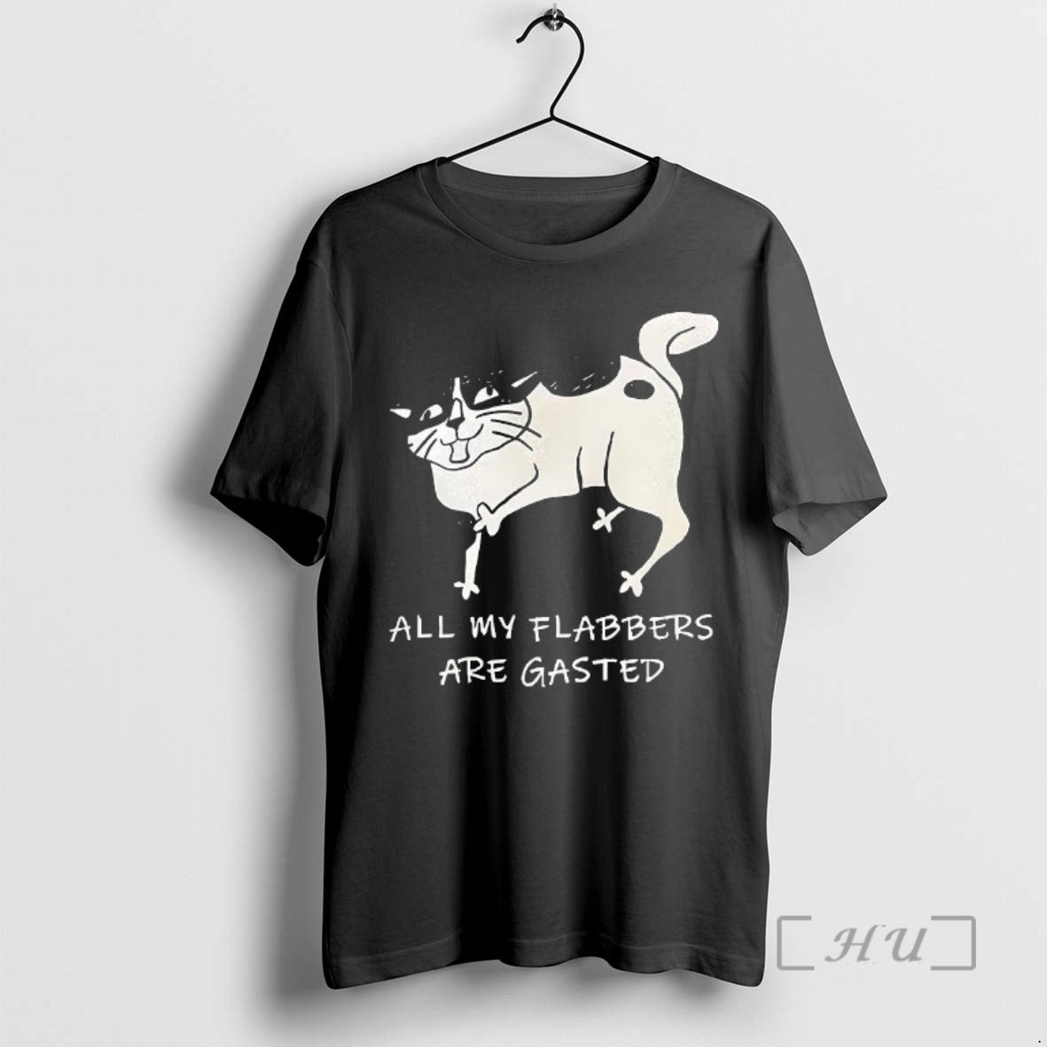 Officials Surprised Cat All My Flabbers Are Gasted - Adult & Kids T-Shirts, Sweatshirts & Hoodies apparel design preview 1