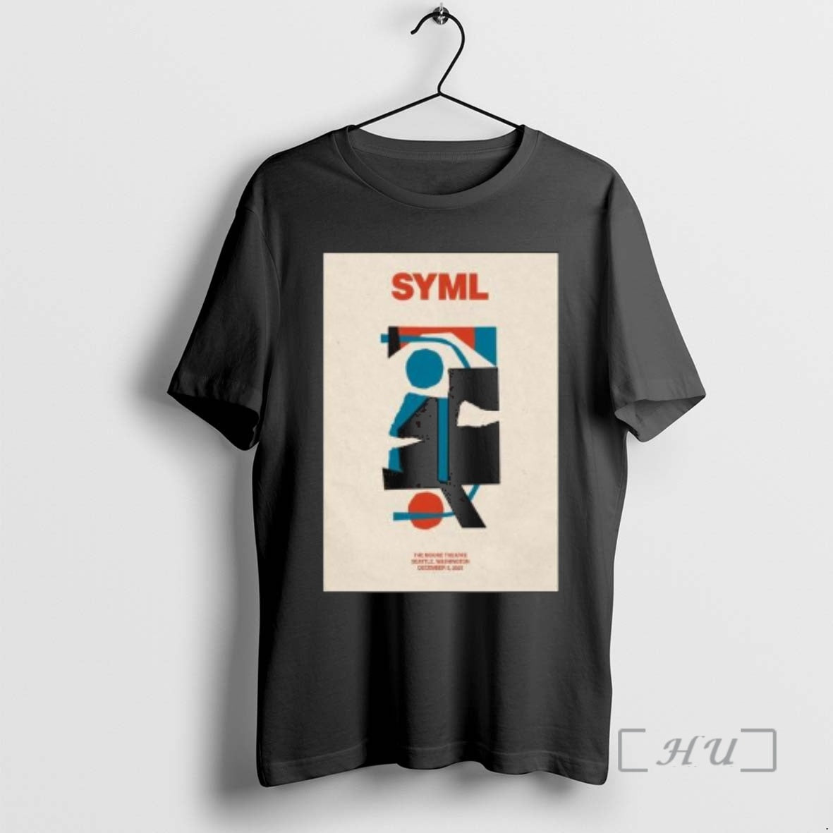Officials Syml Seattle Wa Decmber 5 2025 Circle Black - Adult & Kids T-Shirts, Sweatshirts & Hoodies apparel design preview 1