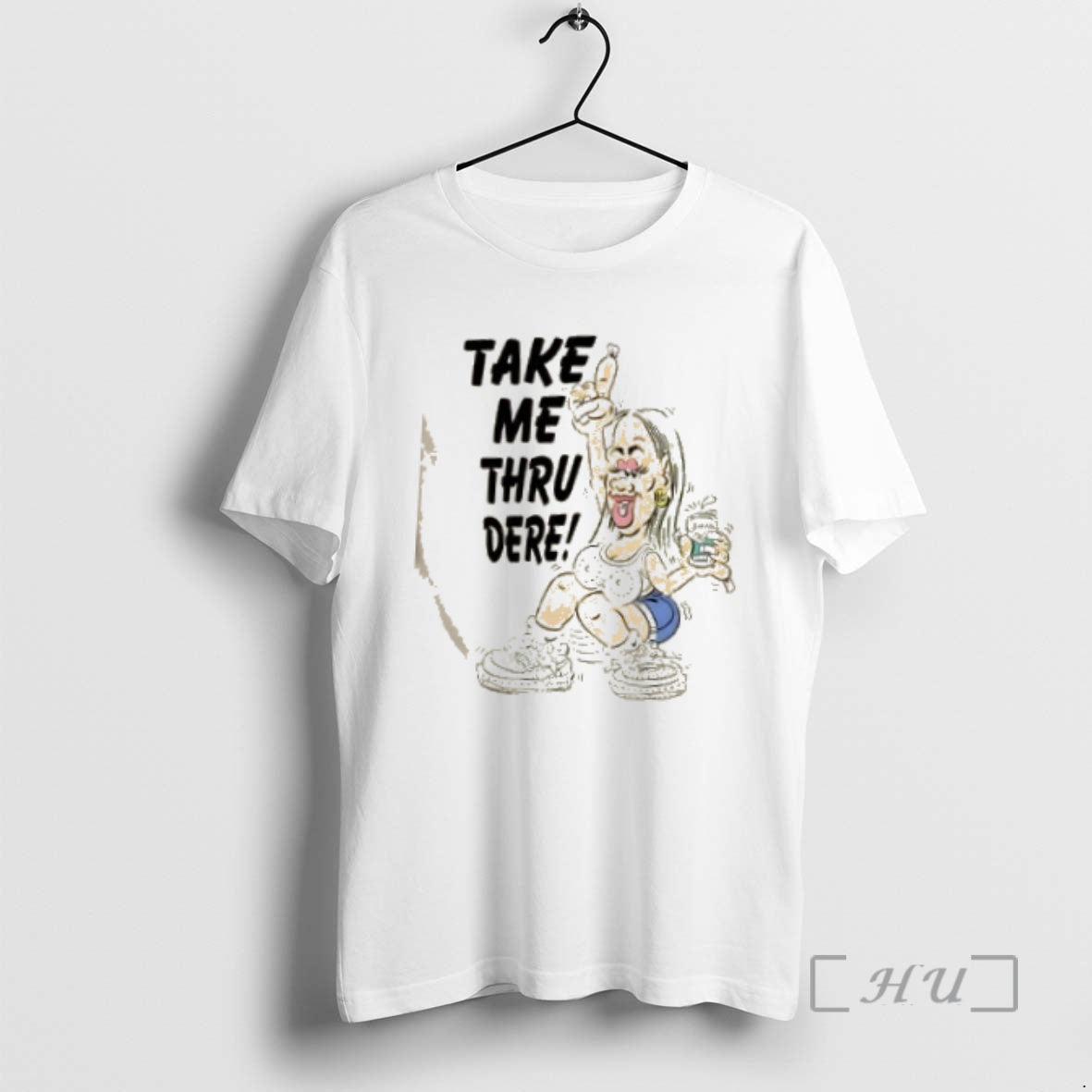 Officials Take Me Thru Dere Caricature - Adult & Kids T-Shirts, Sweatshirts & Hoodies apparel design preview 1