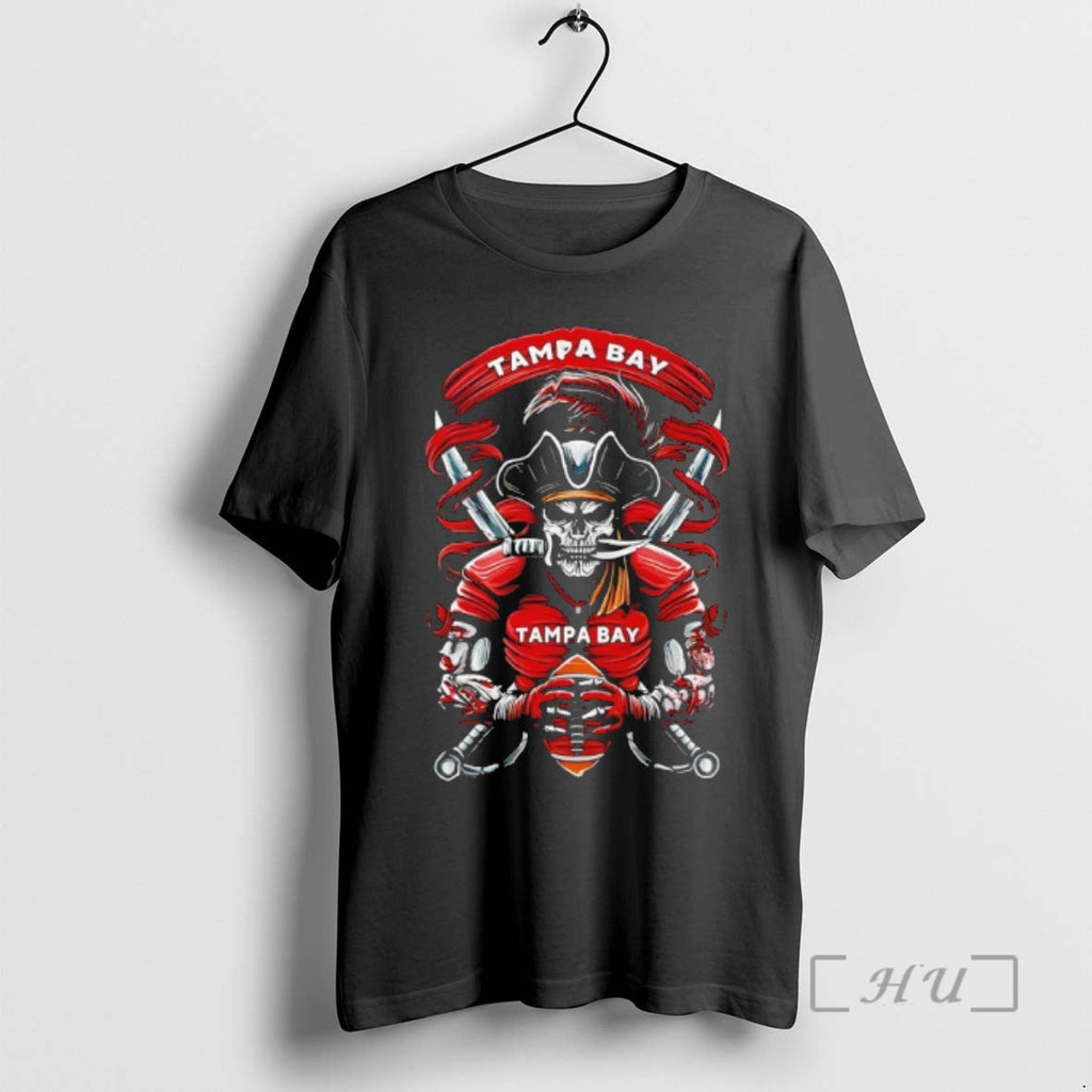 Officials Tampa Bay Buccaneers Pirate Skull Mascot - Adult & Kids T-Shirts, Sweatshirts & Hoodies apparel design preview 1