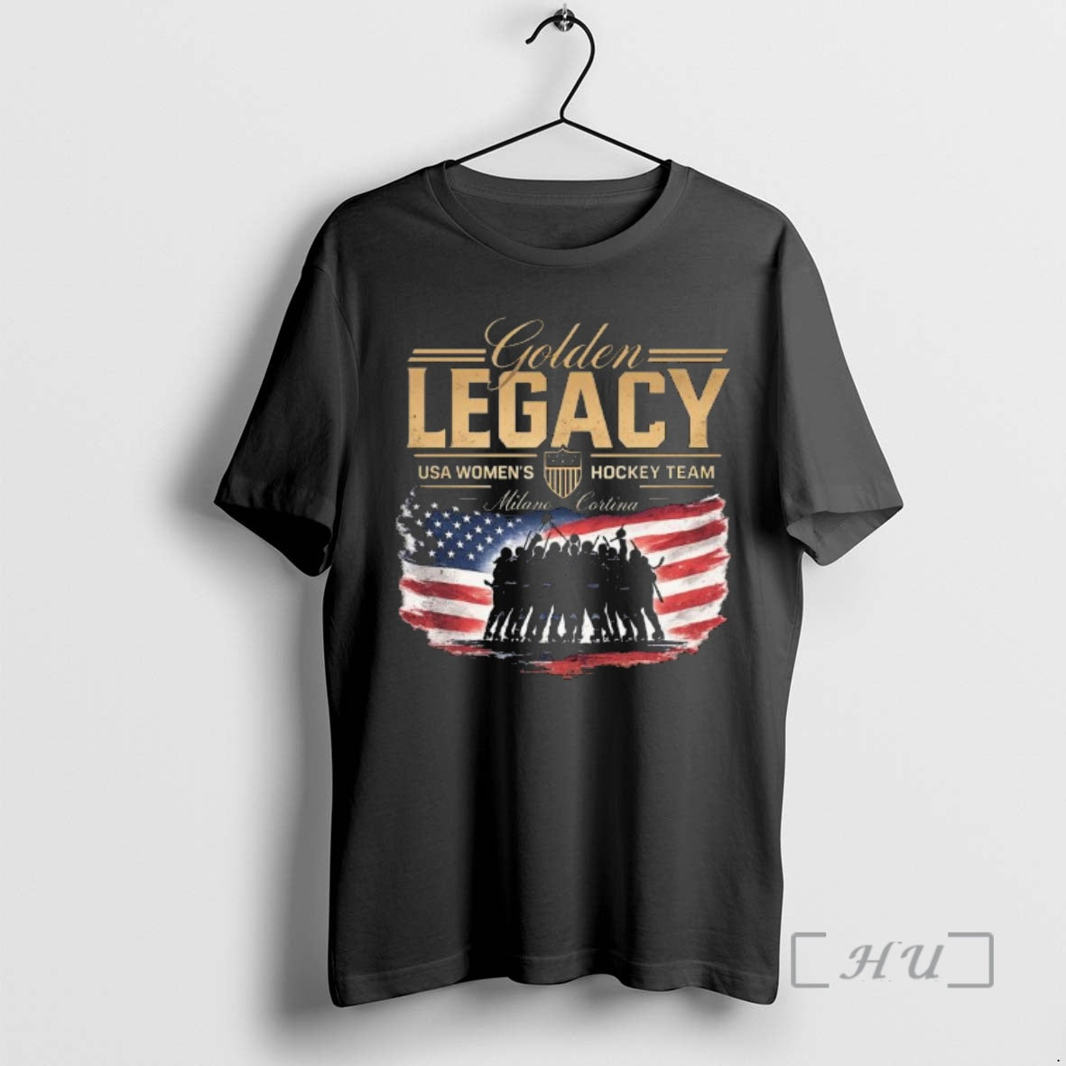 Officials Team Usa Hockey Fanatics 2026 Winter - Adult & Kids T-Shirts, Sweatshirts & Hoodies apparel design preview 1