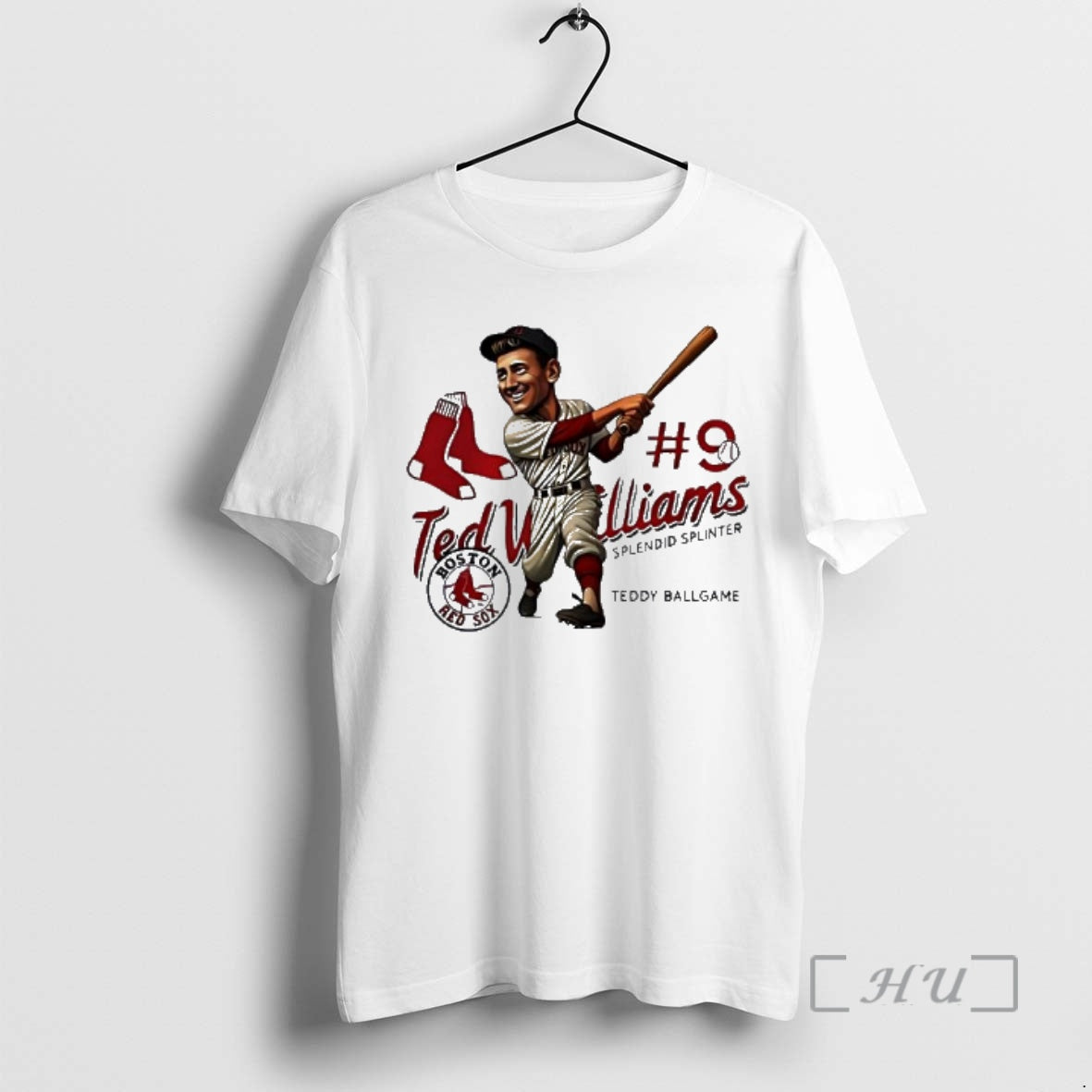 Officials Ted Williams Boston Redsox Legend - Adult & Kids T-Shirts, Sweatshirts & Hoodies apparel design preview 1