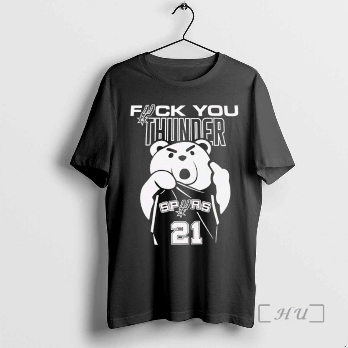 Officials Teddy Fuck You Thunder San Antonio Spurs - Adult & Kids T-Shirts, Sweatshirts & Hoodies apparel design preview 1