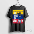 Officials Tell Congress No War Venezuela - Adult & Kids T-Shirts, Sweatshirts & Hoodies apparel design preview 1