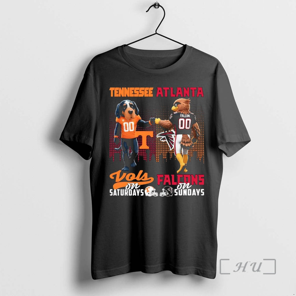 Officials Tennessee Volunteers Saturdays Atlanta - Adult & Kids T-Shirts, Sweatshirts & Hoodies apparel design preview 1