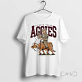 Officials Texas Am Aggies Fightin Sarge Mascot - Adult & Kids T-Shirts, Sweatshirts & Hoodies apparel design preview 1