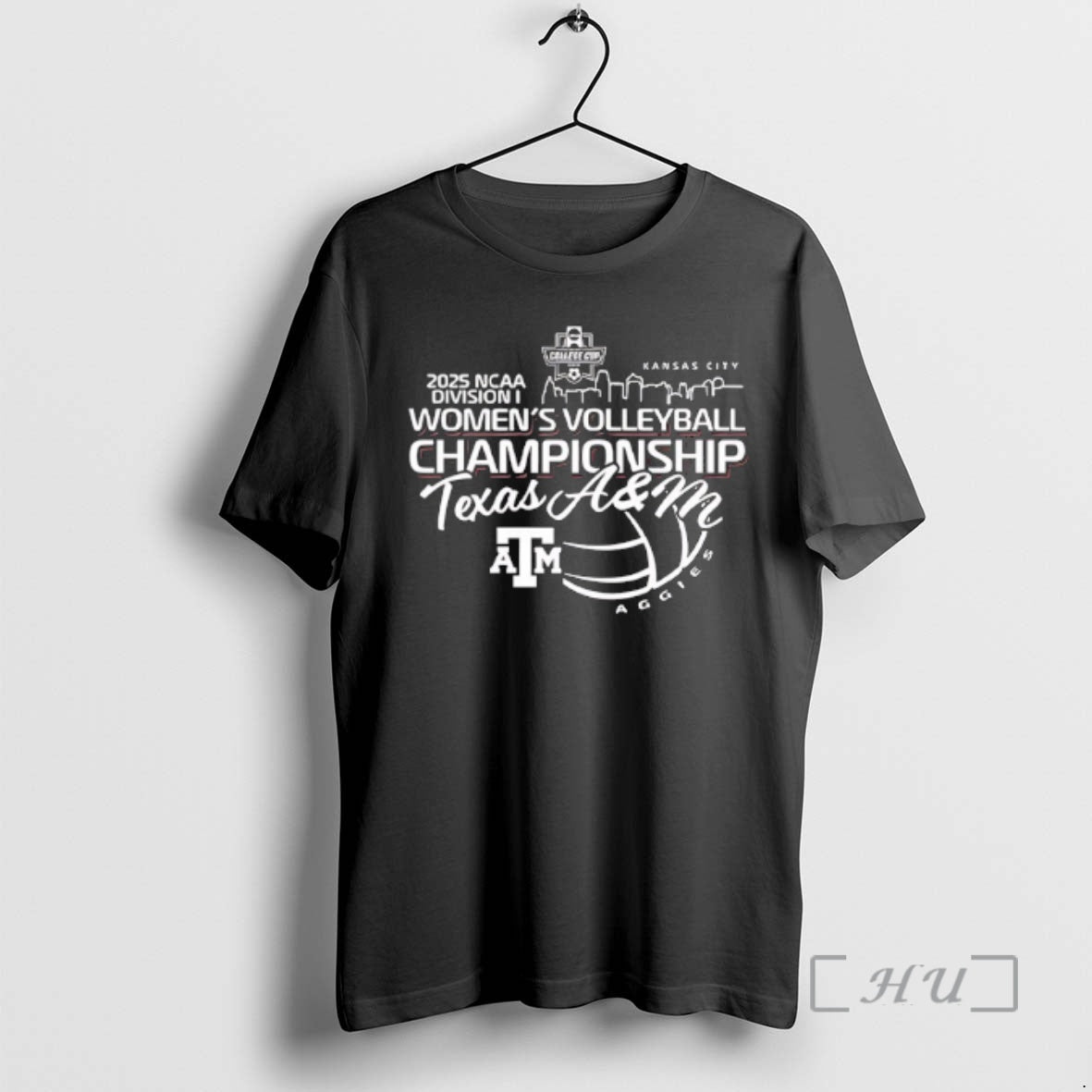 Officials Texas Am Aggies National Volleyball - Adult & Kids T-Shirts, Sweatshirts & Hoodies apparel design preview 1