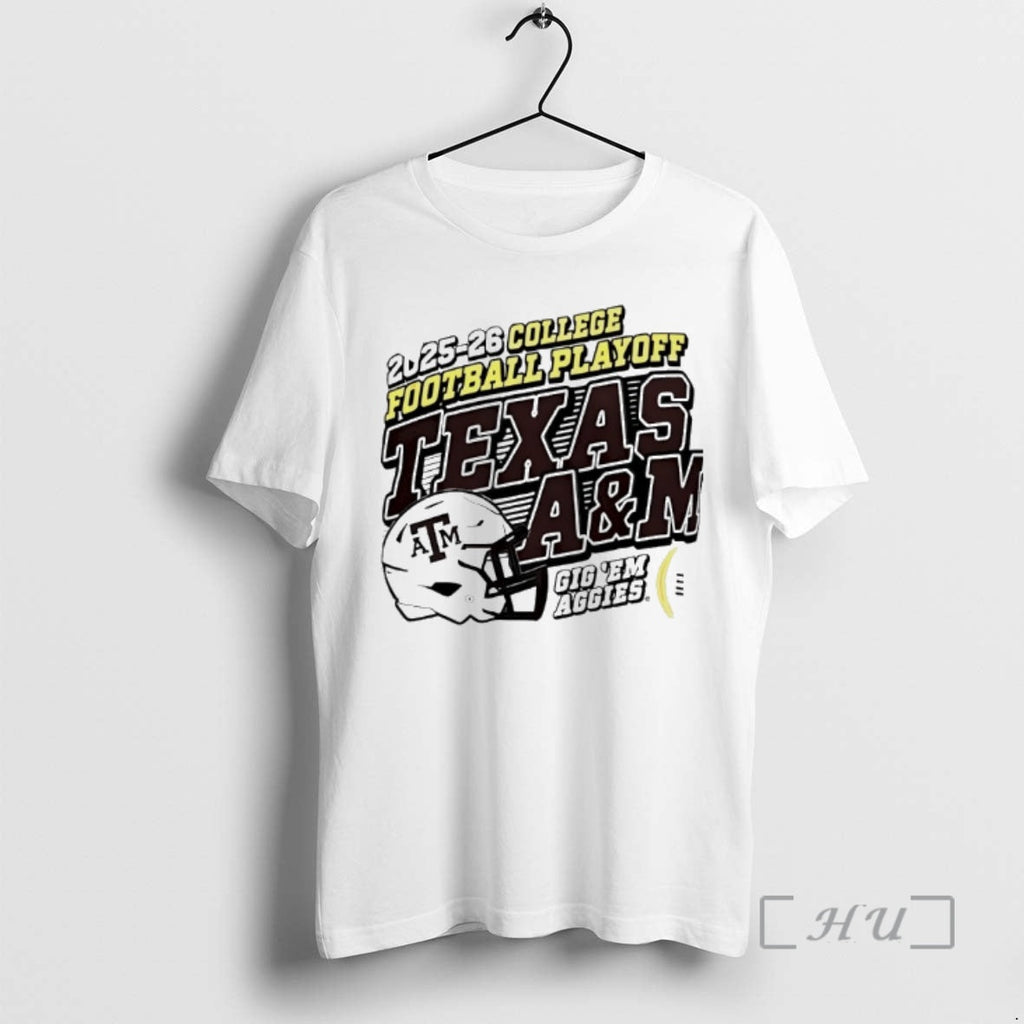 Officials Texas Am Gigem Aggies 2025 26 College - Adult & Kids T-Shirts, Sweatshirts & Hoodies apparel design preview 1