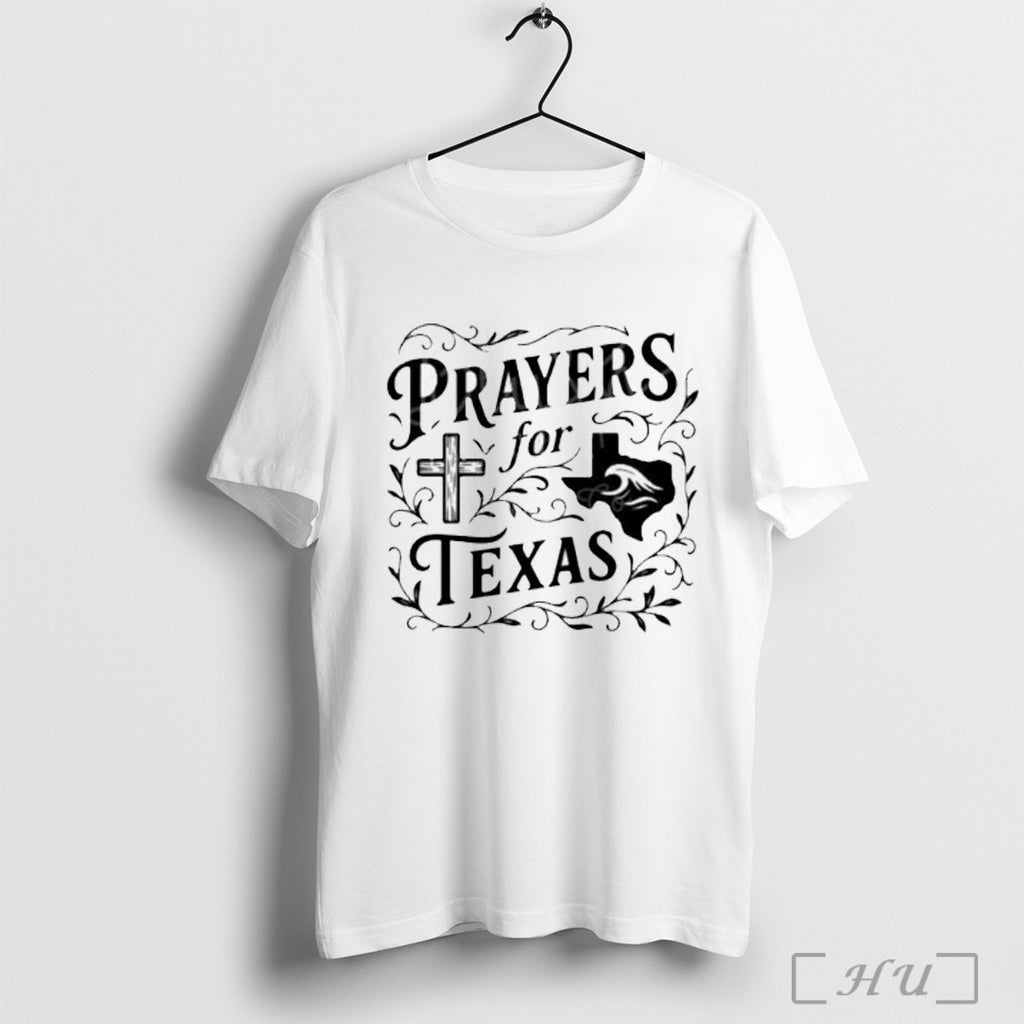 Officials Texas Flood Prayers For Blood Relief Cricut - Adult & Kids T-Shirts, Sweatshirts & Hoodies apparel design preview 1