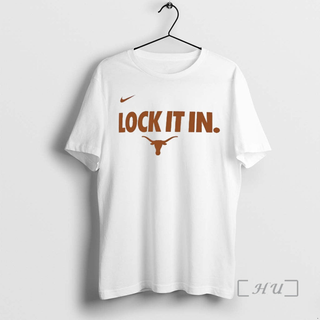 Officials Texas Longhorns Lock It In 2026 On Court - Adult & Kids T-Shirts, Sweatshirts & Hoodies apparel design preview 1