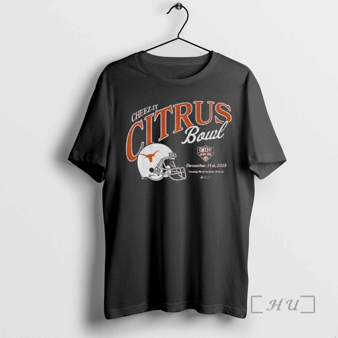 Officials Texas Longhorns Football 2025 Cheez Citrus - Adult & Kids T-Shirts, Sweatshirts & Hoodies apparel design preview 1