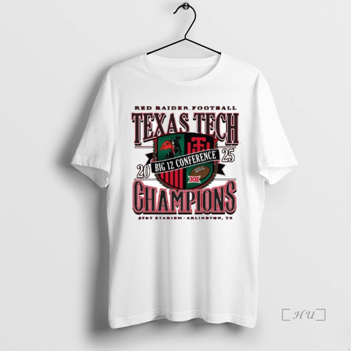 Officials Texas Tech Red Raiders 2025 Big 12 - Adult & Kids T-Shirts, Sweatshirts & Hoodies apparel design preview 1
