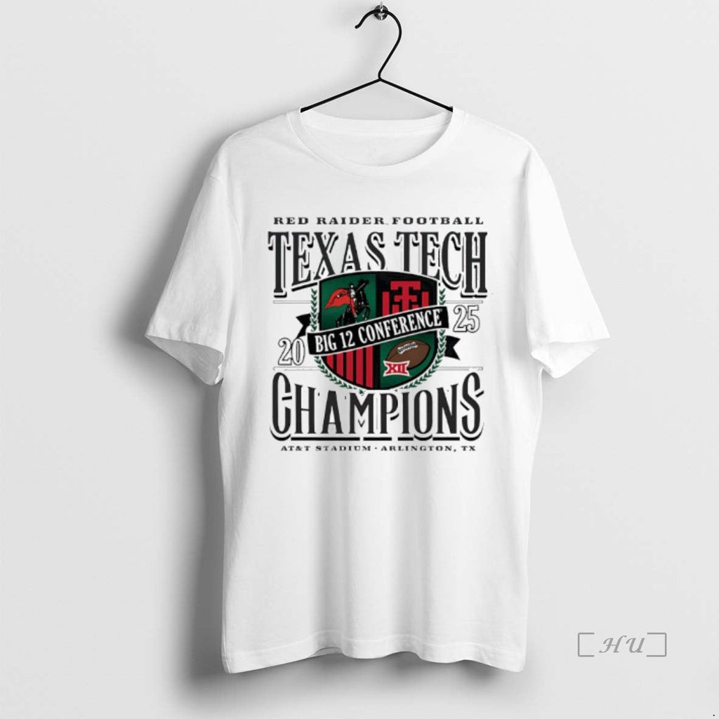Officials Texas Tech Red Raiders Football Big 12 - Adult & Kids T-Shirts, Sweatshirts & Hoodies apparel design preview 1