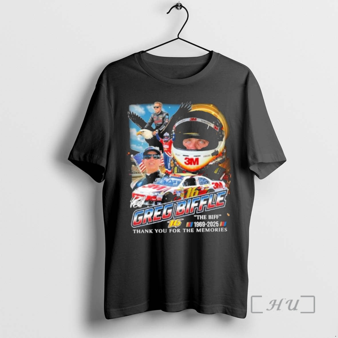 Officials Biff Nascar Greg Biffle 1969 2025 Thank You - Adult & Kids T-Shirts, Sweatshirts & Hoodies apparel design preview 1