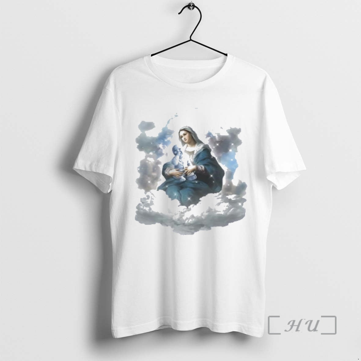 Officials Blessed Virgin Mary Holding Ai Baby - Adult & Kids T-Shirts, Sweatshirts & Hoodies apparel design preview 1