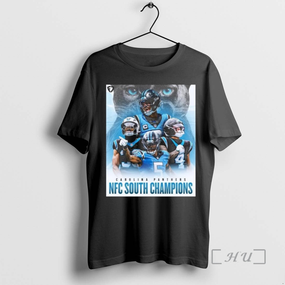 Officials Carolina Panthers Are Nfc South Champions - Adult & Kids T-Shirts, Sweatshirts & Hoodies apparel design preview 1