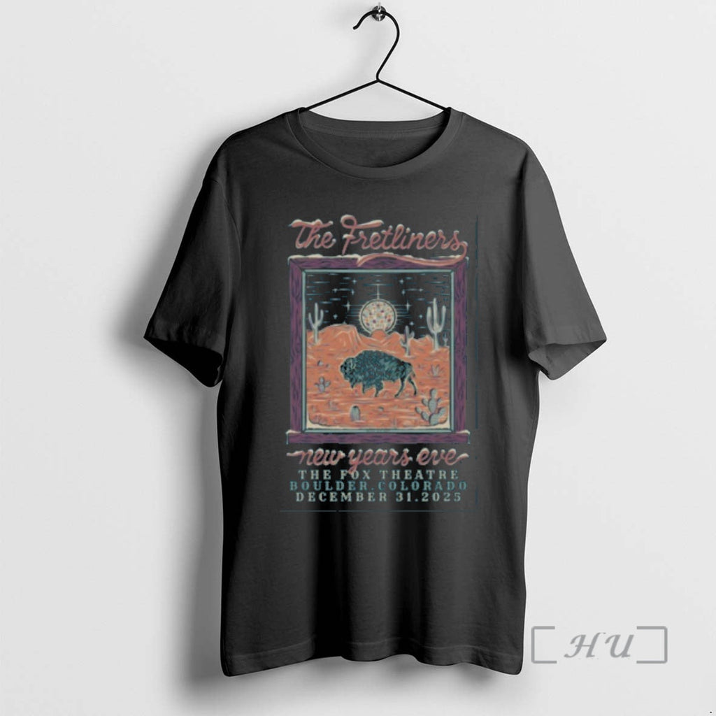 Officials Fretliners Dec 31 2025 Fox Theatre Boulder - Adult & Kids T-Shirts, Sweatshirts & Hoodies apparel design preview 1