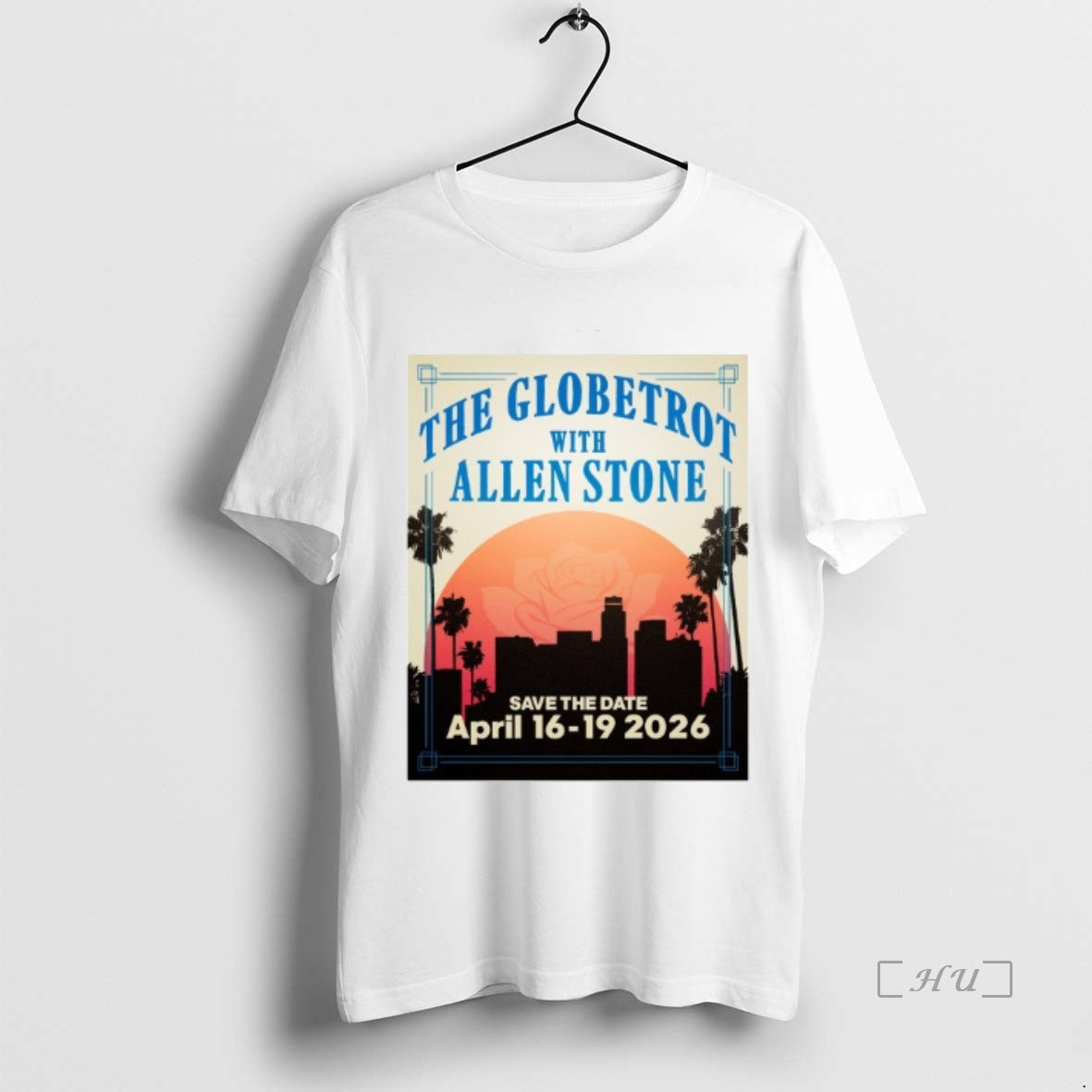 Officials Globetrot Allen Stone April 16 19 2026 - Adult & Kids T-Shirts, Sweatshirts & Hoodies apparel design preview 1