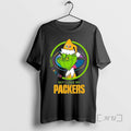 Officials Grinch I Hate Cancer But Love My Green Bay - Adult & Kids T-Shirts, Sweatshirts & Hoodies apparel design preview 1