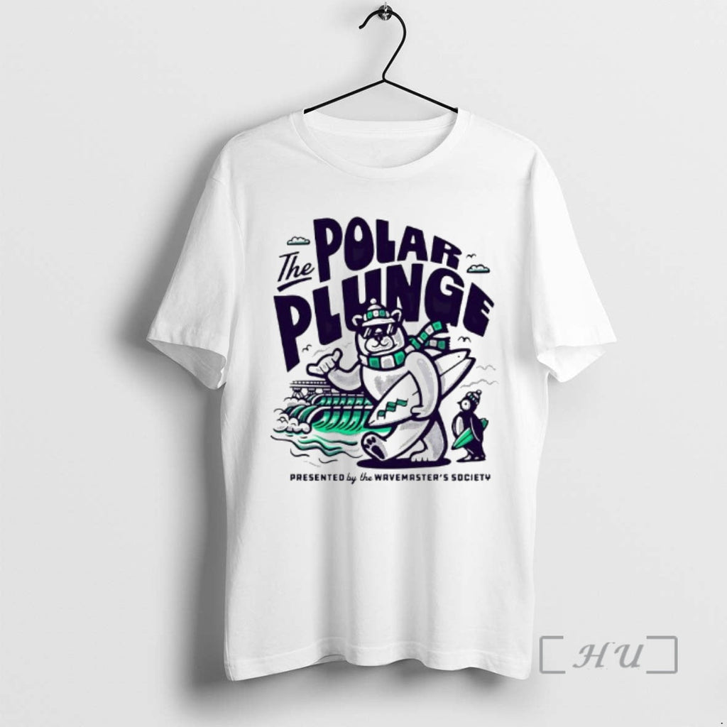 Officials Polar Plunge Wavemasters Society Bear - Adult & Kids T-Shirts, Sweatshirts & Hoodies apparel design preview 1