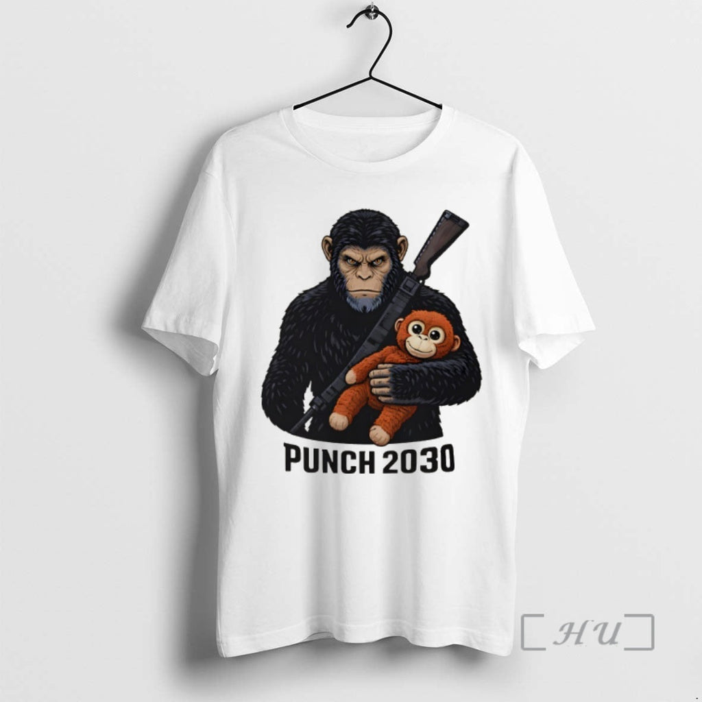 Officials The Rise Of Punch 2030 Planet Apes Style - Adult & Kids T-Shirts, Sweatshirts & Hoodies apparel design preview 1