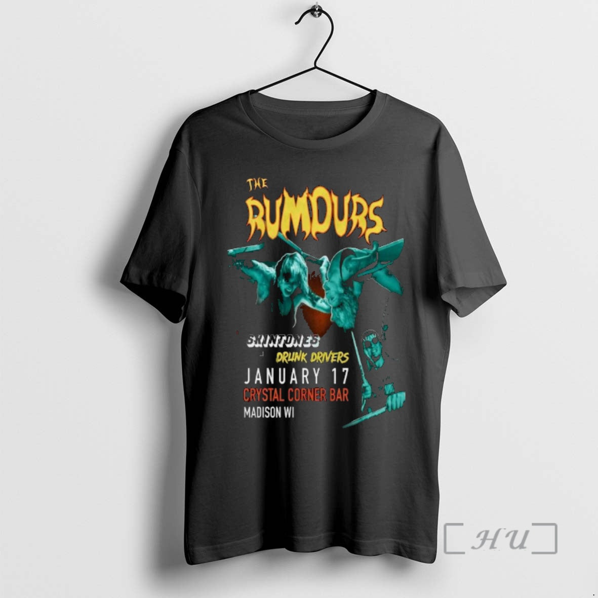 Officials Rumours Crystal Corner Bar Madison Wi Jan - Adult & Kids T-Shirts, Sweatshirts & Hoodies apparel design preview 1
