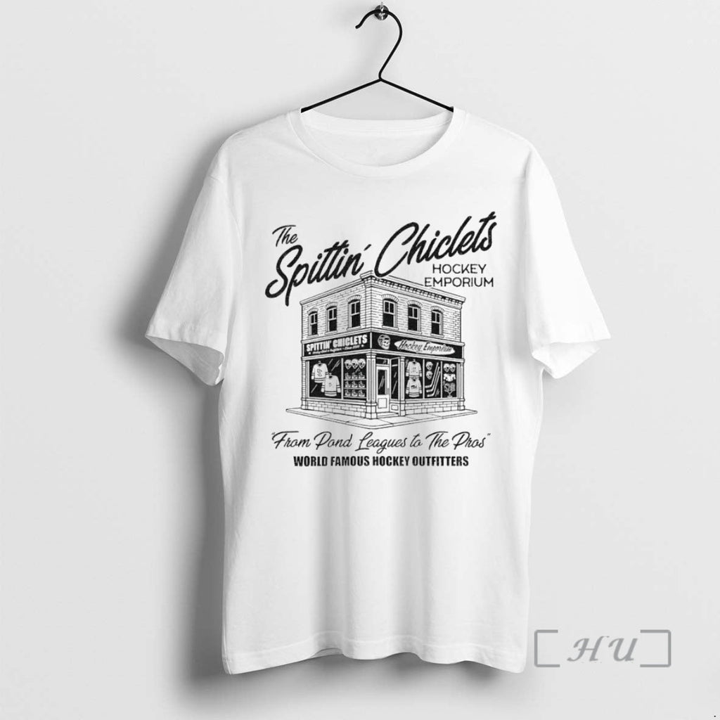Officials Spittin Chiclets Hockey Emporium Circle - Adult & Kids T-Shirts, Sweatshirts & Hoodies apparel design preview 1