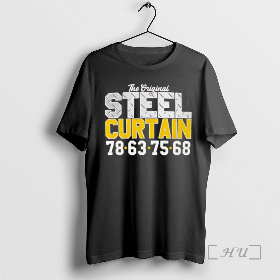 Officials Steel Curtain 78 63 75 68 - Adult & Kids T-Shirts, Sweatshirts & Hoodies apparel design preview 1