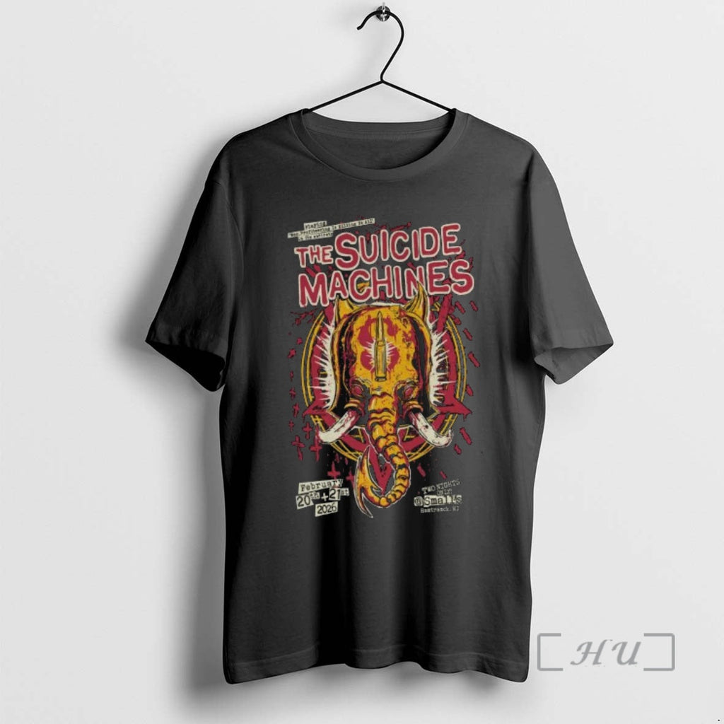 Officials The Suicide Machines Feb 20 21 2026 - Adult & Kids T-Shirts, Sweatshirts & Hoodies apparel design preview 1