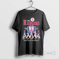 Officials The Texas Rangers Abbey Road 55th Season - Adult & Kids T-Shirts, Sweatshirts & Hoodies apparel design preview 1