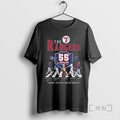 Officials The Texas Rangers Abbey Road Thank You For - Adult & Kids T-Shirts, Sweatshirts & Hoodies apparel design preview 1
