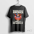 Officials The United States Of America Eagle Love It - Adult & Kids T-Shirts, Sweatshirts & Hoodies apparel design preview 1