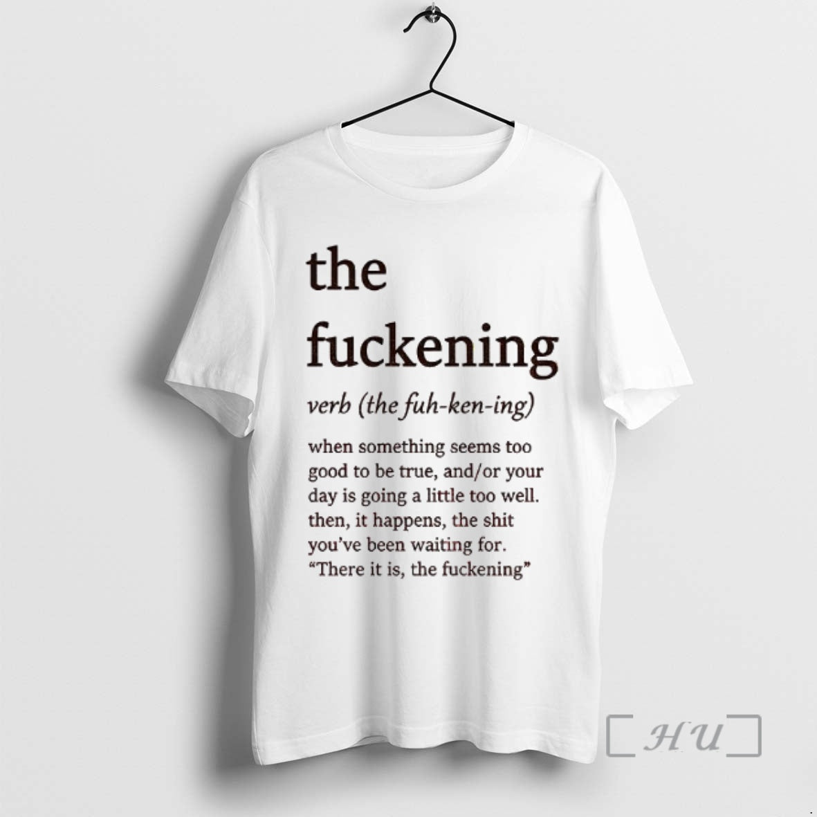 Officials Fuckening Definition When Something Seems - Adult & Kids T-Shirts, Sweatshirts & Hoodies apparel design preview 1