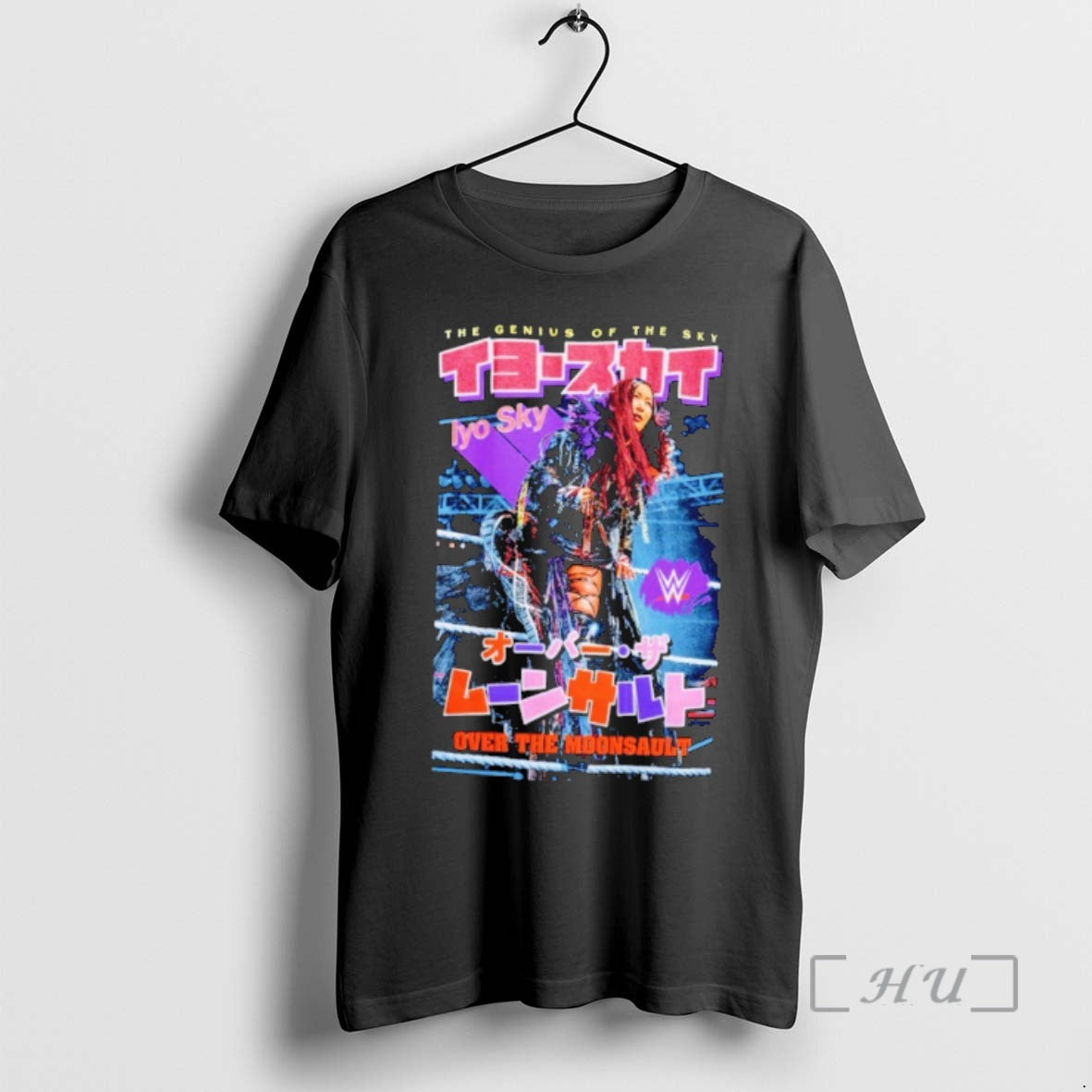 Officials The Genius Of Iyo Sky Over Moonsault - Adult & Kids T-Shirts, Sweatshirts & Hoodies apparel design preview 1